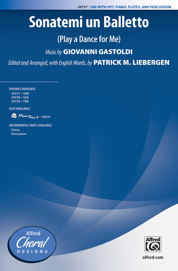 Sonatemi un Balletto Sheet Music Preview