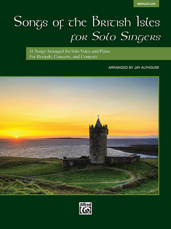 Songs of the British Isles for Solo Singers Cover Image
