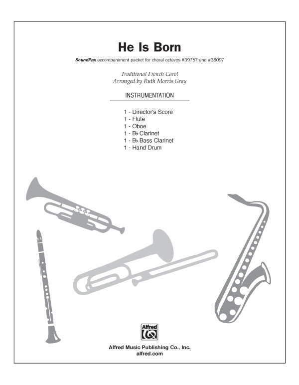 He Is Born Cover Image