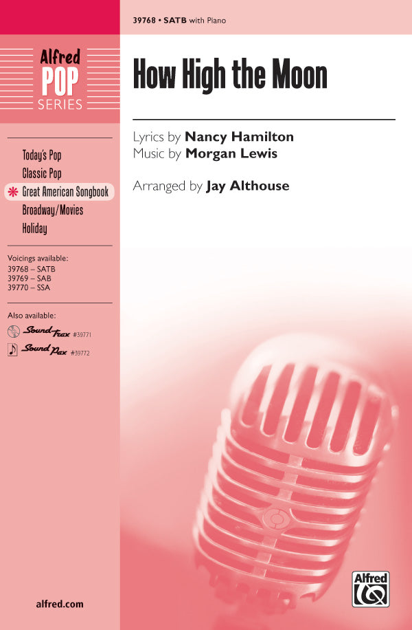 How High the Moon Sheet Music Preview