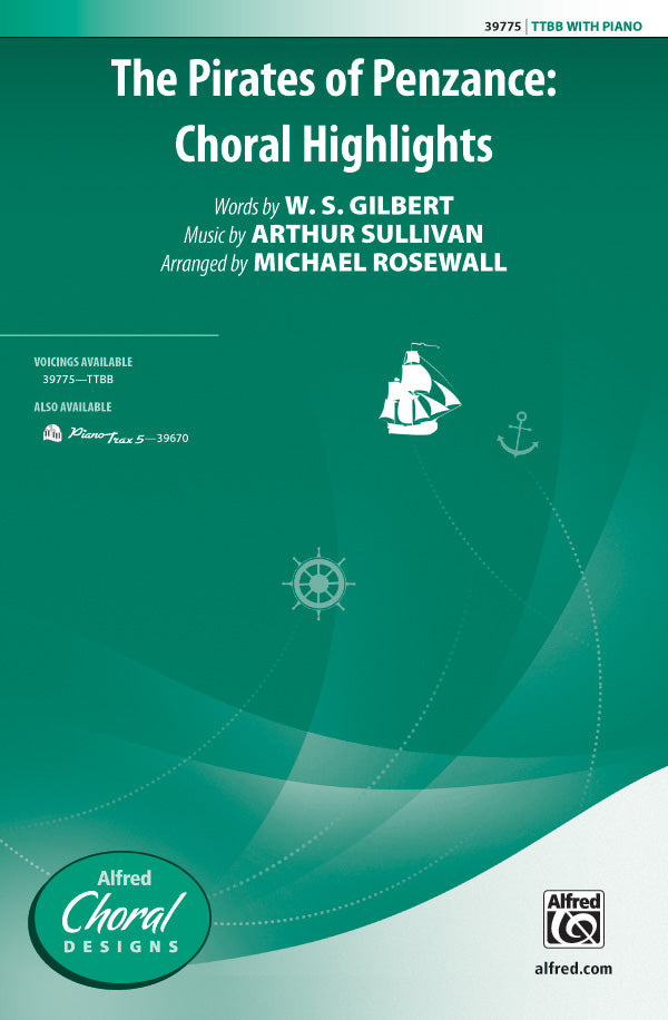 The Pirates of Penzance: Choral Highlights Cover Image