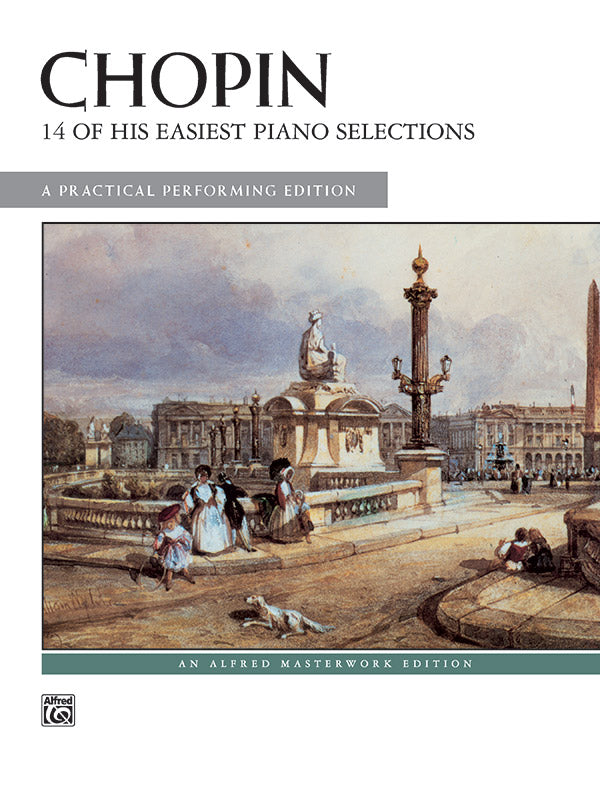 Chopin: 14 of His Easiest Piano Selections Cover Image