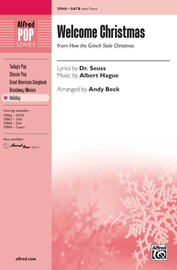 Welcome Christmas (from <i>How the Grinch Stole Christmas</i>) Sheet Music Preview