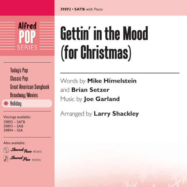 Gettin' in the Mood (for Christmas) Sheet Music Preview