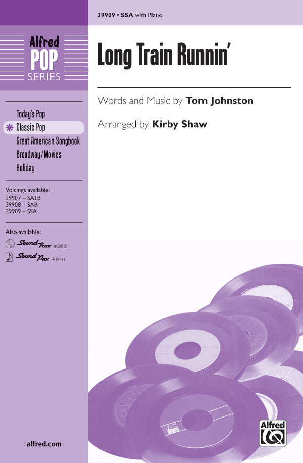 Long Train Runnin' Sheet Music Preview