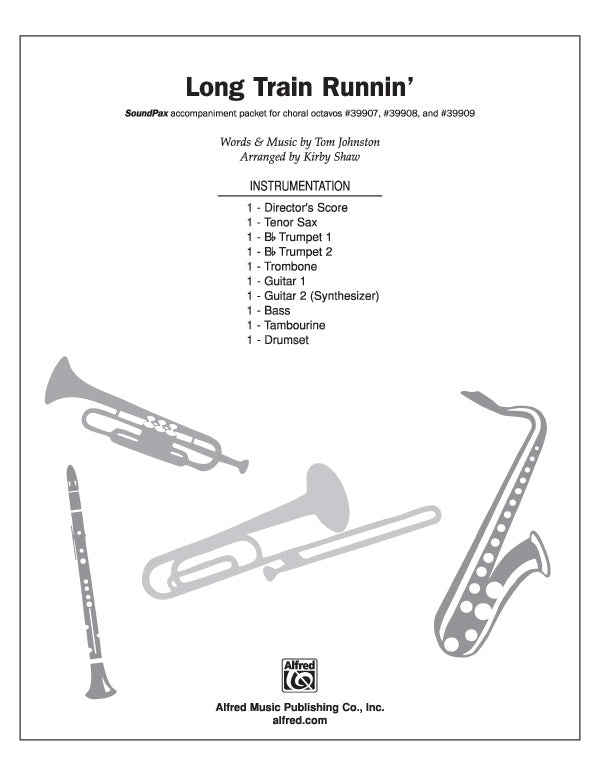 Long Train Runnin': Score Sheet Music Preview