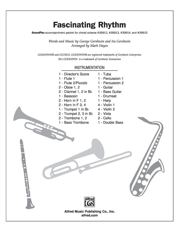 Fascinating Rhythm: Harp Sheet Music Preview
