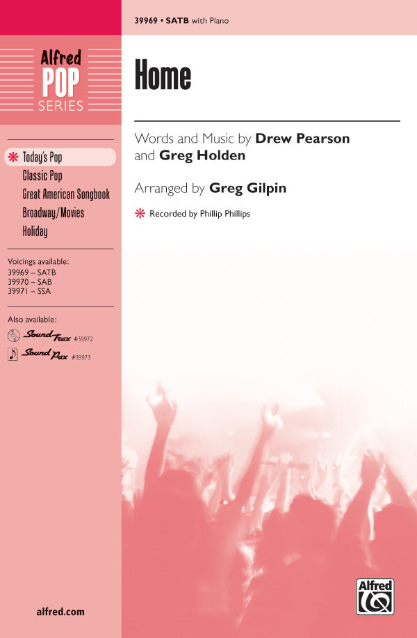 Home Sheet Music Preview