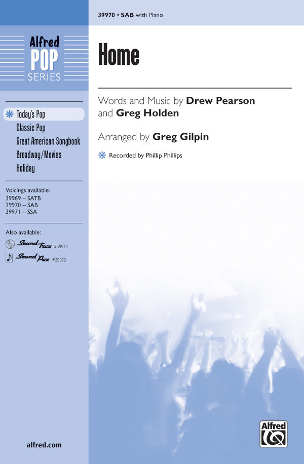 Home Sheet Music Preview