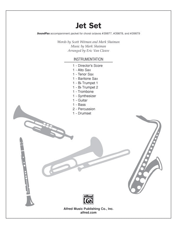 Jet Set (from the musical Catch Me If You Can): 1st Percussion Sheet Music Preview