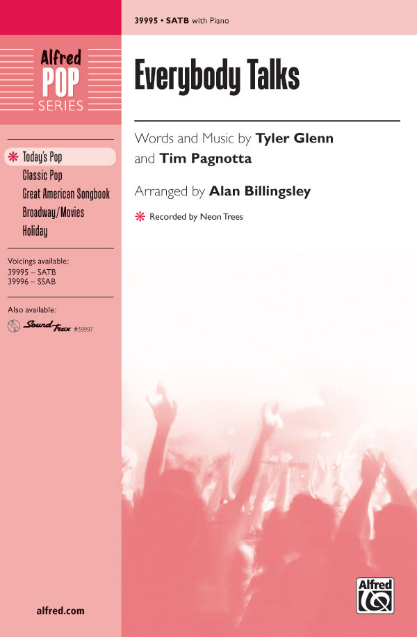 Everybody Talks Sheet Music Preview