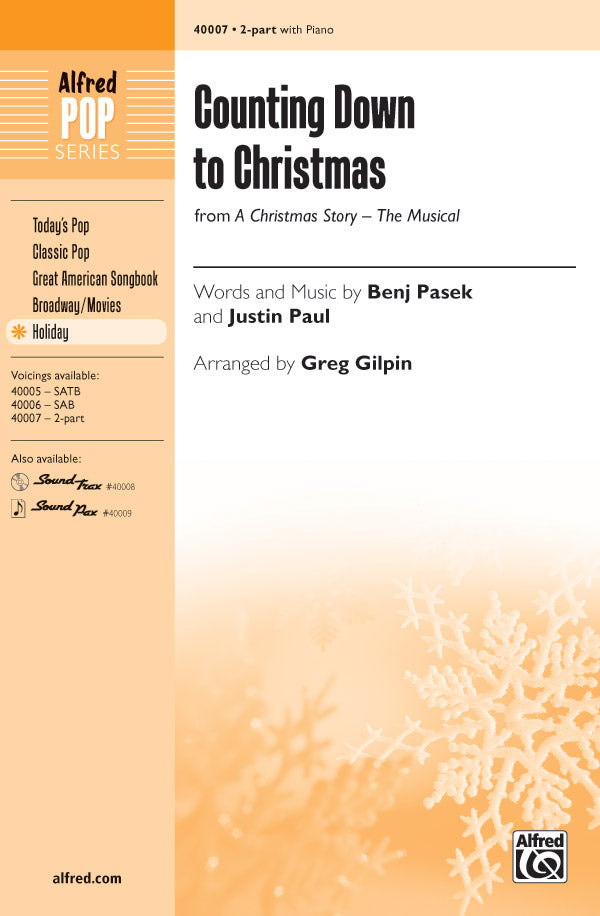 Counting Down to Christmas (from <i>A Christmas Story: The Musical</i>) Sheet Music Preview