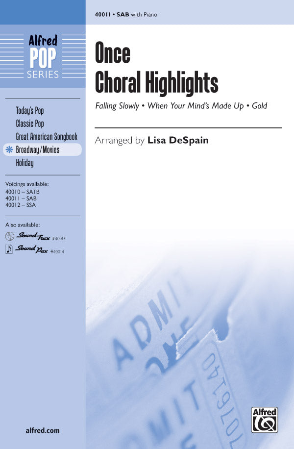 Once Sheet Music Preview