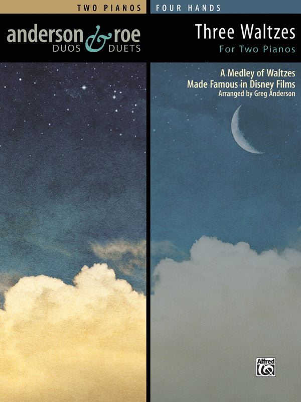 Three Waltzes for Two Pianos Cover Image