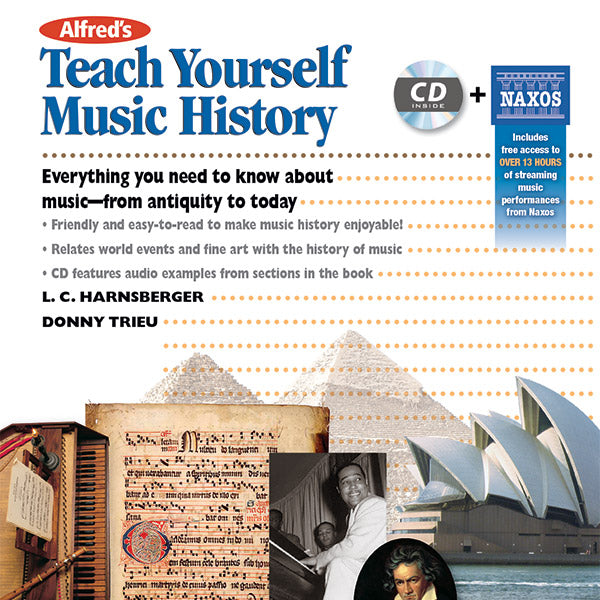 Alfred's Teach Yourself Music History Cover Image