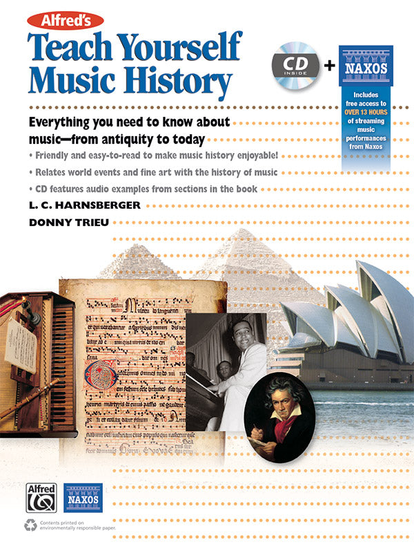 Alfred's Teach Yourself Music History Cover Image