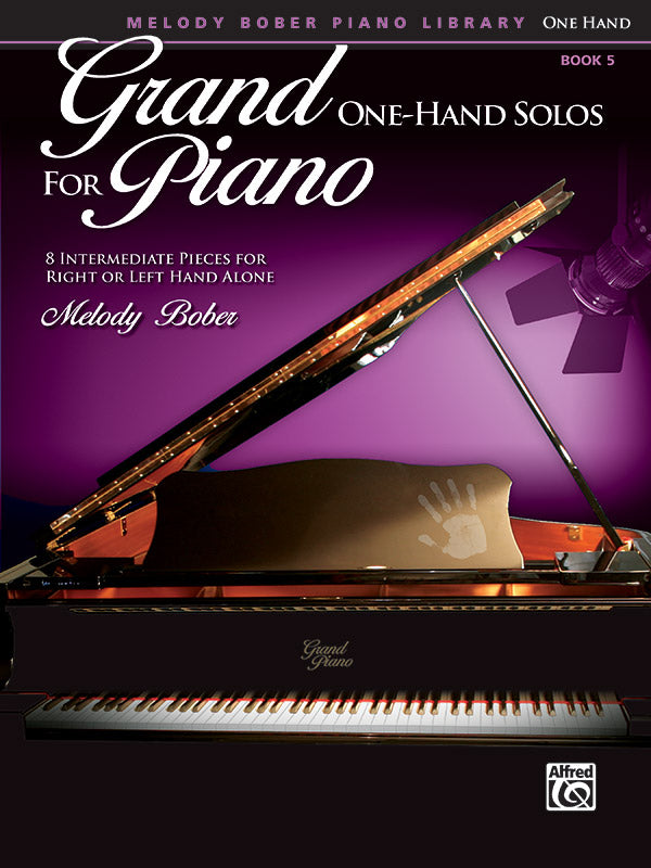 Grand One-Hand Solos for Piano, Book 5 Cover Image