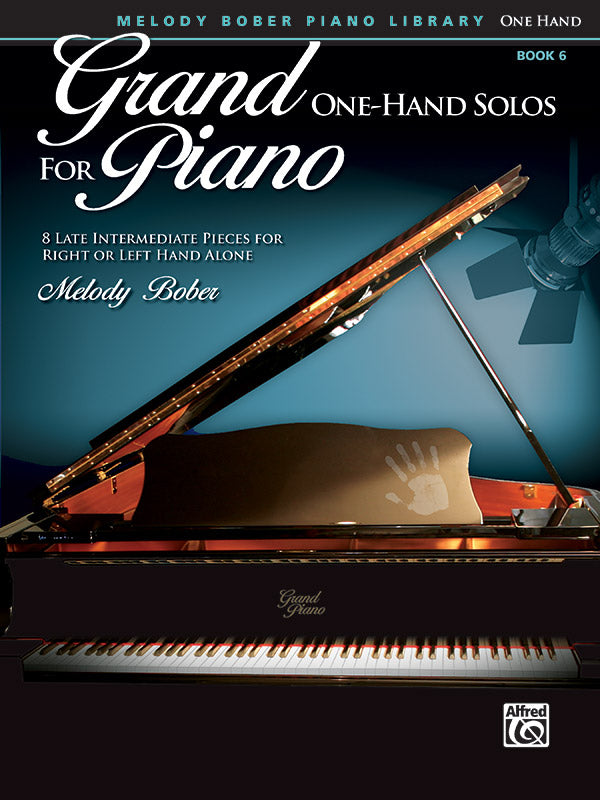 Grand One-Hand Solos for Piano, Book 6: 8 Late Intermediate Pieces for Right or Left Hand Alone Sheet Music Preview