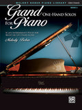Grand One-Hand Solos for Piano, Book 6 Cover Image