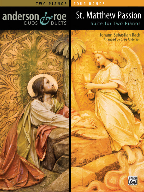St. Matthew Passion Suite for Two Pianos Cover Image