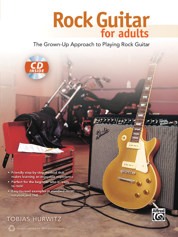 Rock Guitar for Adults Cover Image