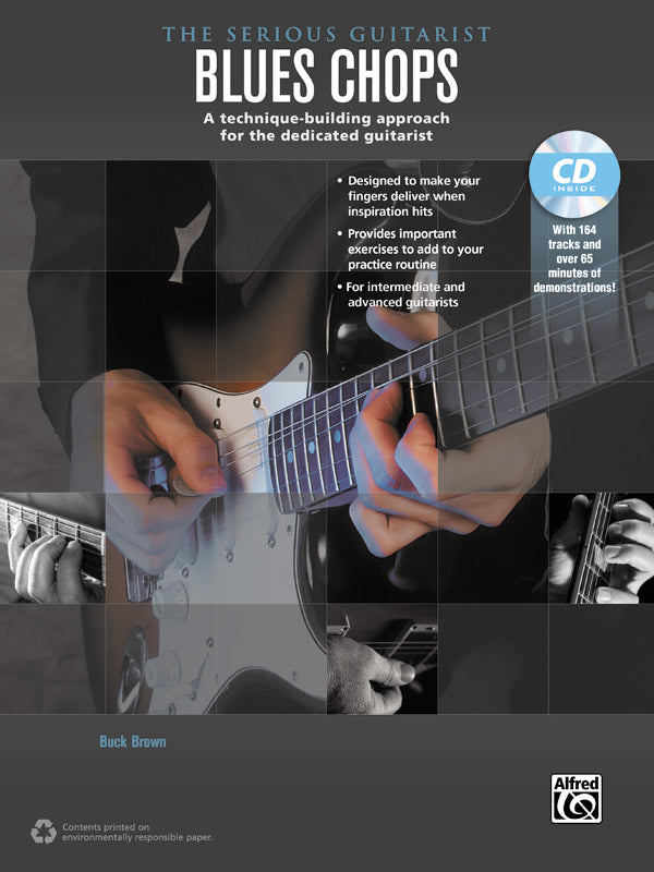 The Serious Guitarist: Blues Chops Cover Image