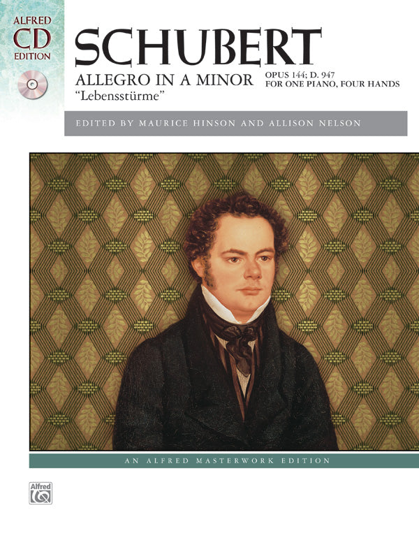 Schubert: Allegro in A Minor, Opus 144 ("Lebensstürme") Cover Image