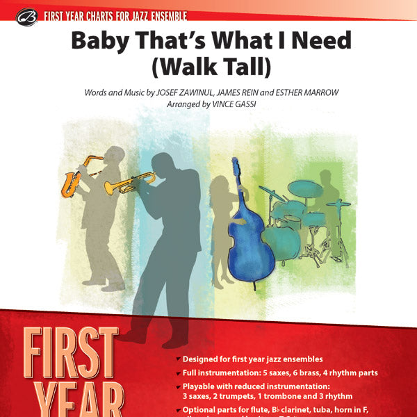Baby That's What I Need (Walk Tall) Cover Image