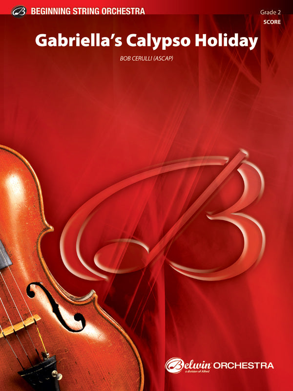 Gabriella's Calypso Holiday: Score Sheet Music Preview