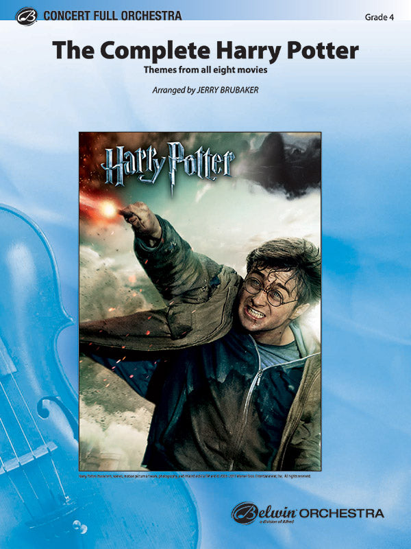 The Complete Harry Potter: 2nd Violin Sheet Music Preview