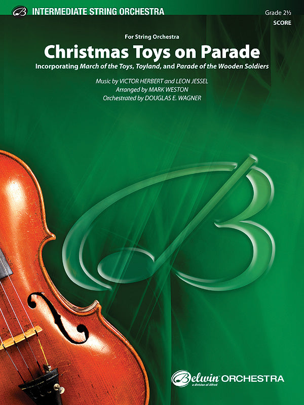 Christmas Toys on Parade: 3rd Violin (Viola [TC]) Sheet Music Preview