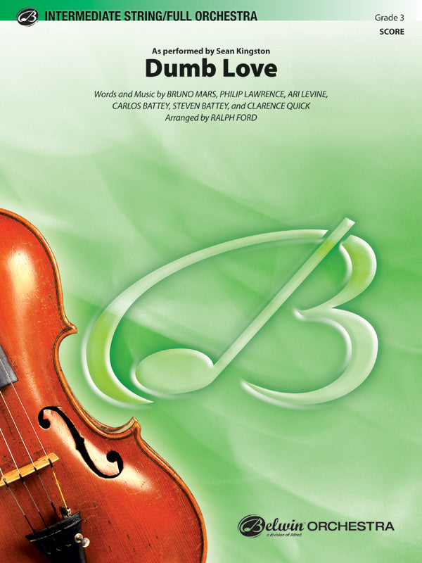 Dumb Love Sheet Music Preview