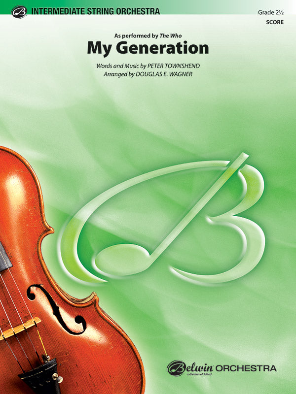 My Generation Sheet Music Preview