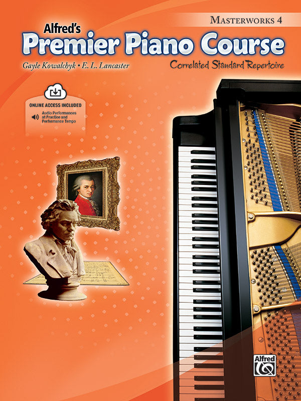 Premier Piano Course, Masterworks 4 Cover Image