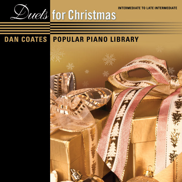 Dan Coates Popular Piano Library: Duets for Christmas Cover Image