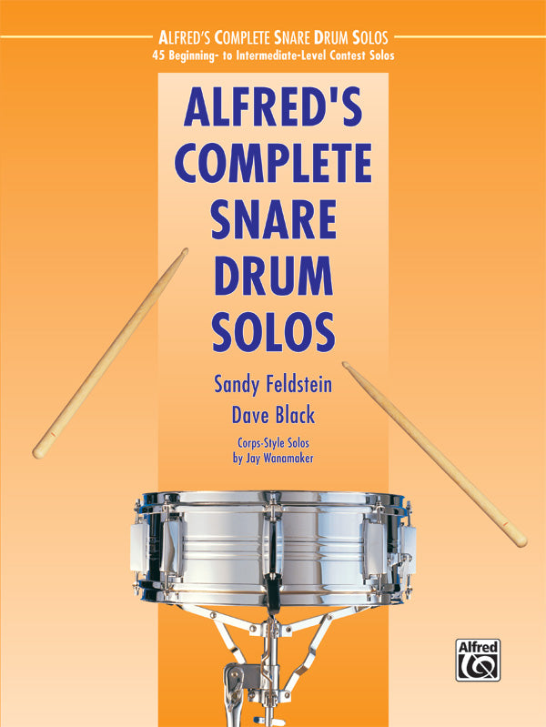 Alfred's Complete Snare Drum Solos Cover Image