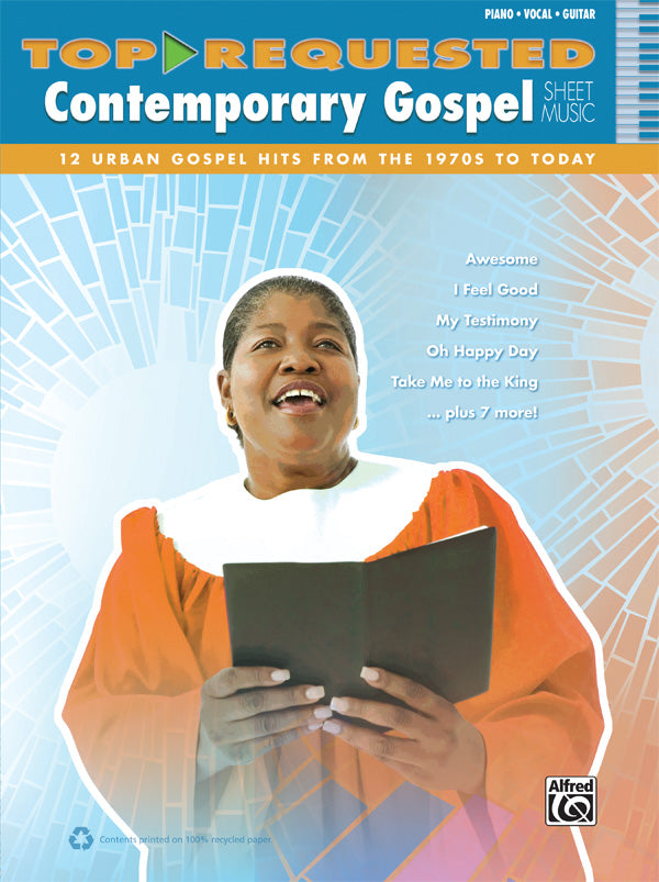Top-Requested Contemporary Gospel Sheet Music Cover Image
