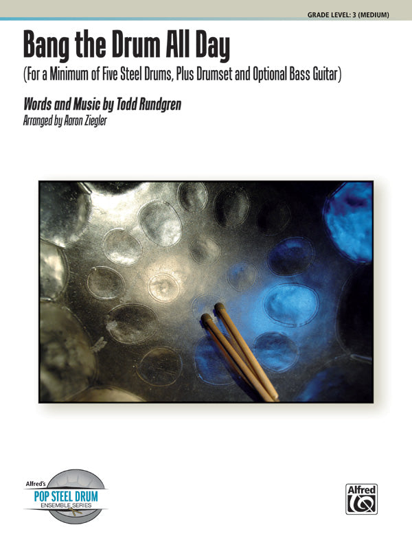 Bang the Drum All Day: 4th Percussion Sheet Music Preview