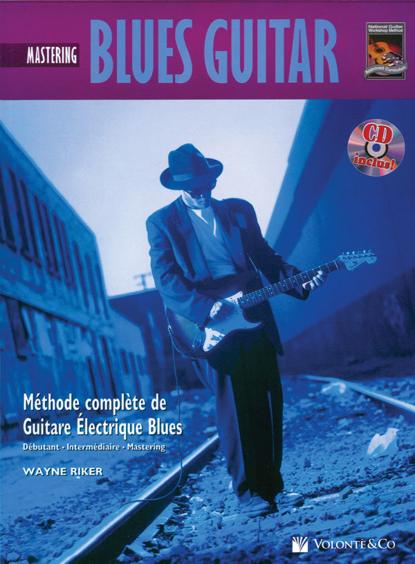 Blues Guitar Mastering Tab [Mastering Blues Guitar] Cover Image