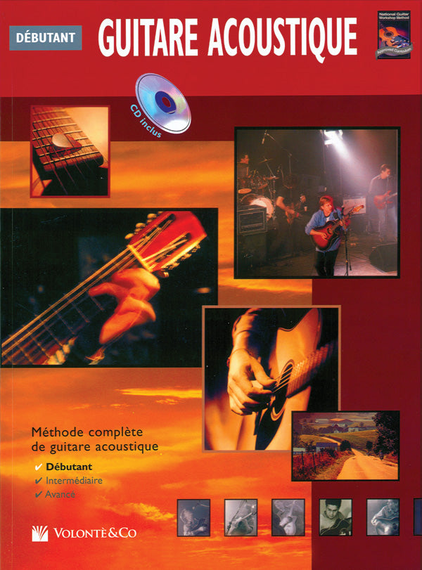Guitare Acoustique Debutante [Beginning Acoustic Guitar] Cover Image