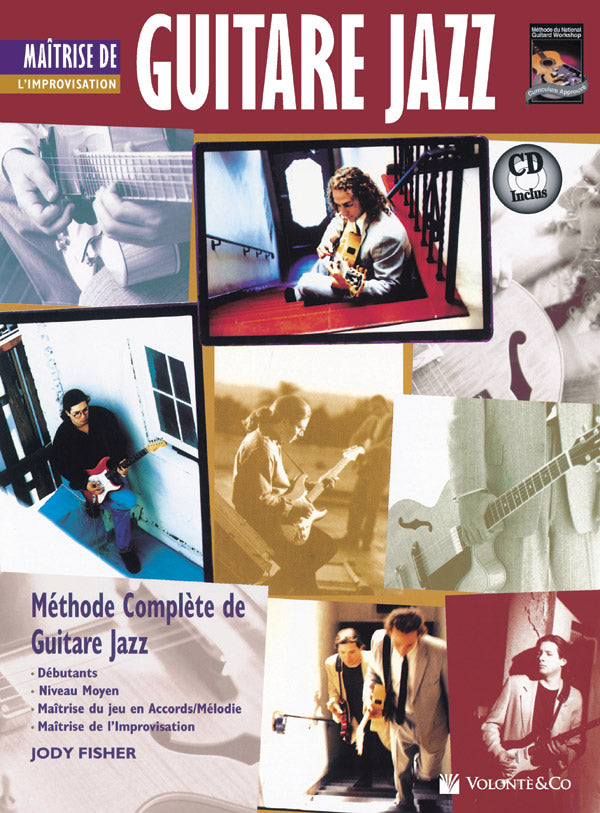 Guitare Jazz Maitrise de L'improvisation [Mastering Jazz Guitar: Improvisation] Cover Image
