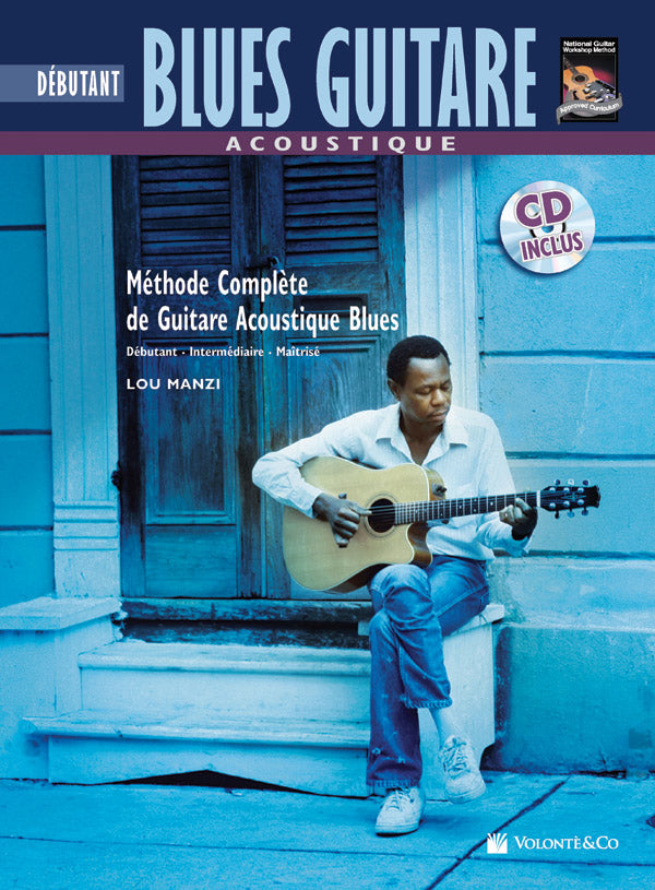 Acoustique Blues Guitare Debutante [Beginning Acoustic Blues Guitar] Cover Image