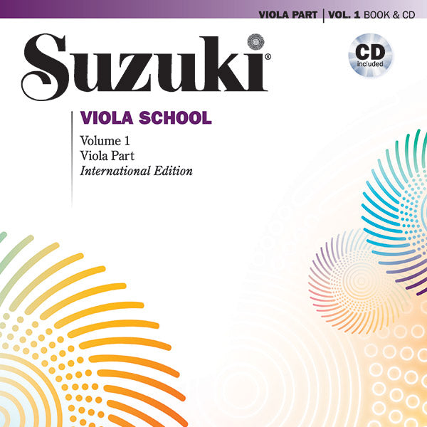 Suzuki Viola School, Volume 1 Cover Image