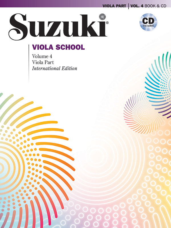 Suzuki Viola School, Volume 4 Cover Image