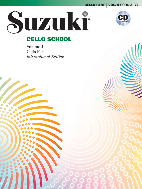 Suzuki Cello School, Volume 4 Cover Image