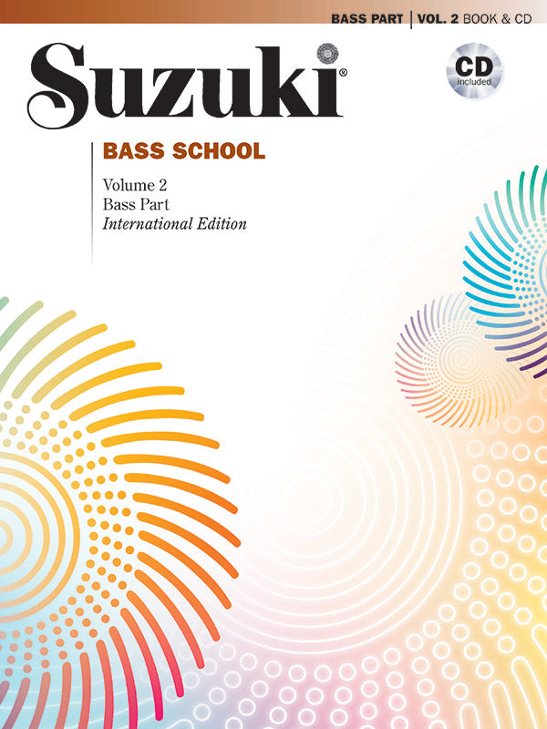 Suzuki Bass School, Volume 2 Cover Image