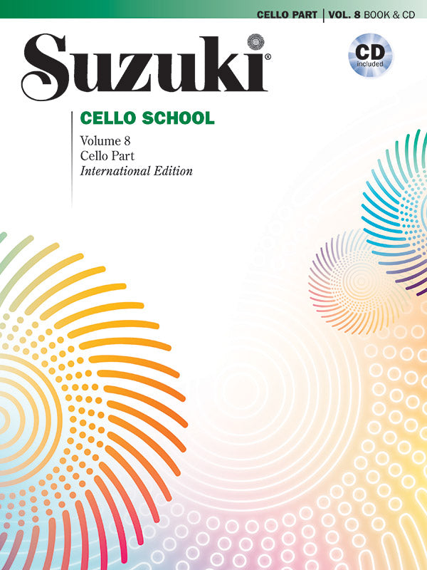 Suzuki Cello School, Volume 8 Cover Image