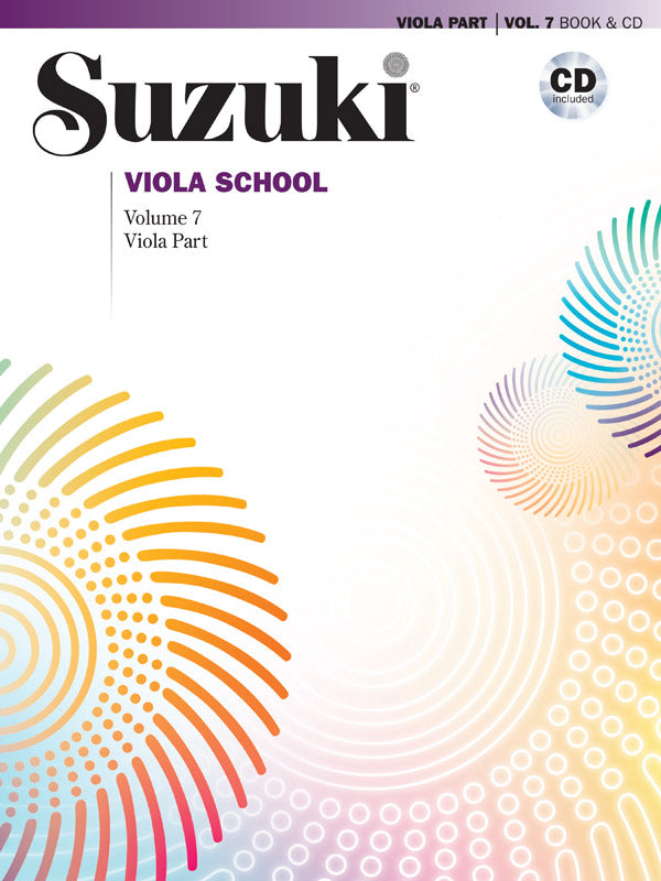 Suzuki Viola School, Volume 7 Cover Image