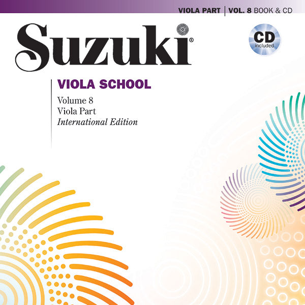 Suzuki Viola School, Volume 8 Cover Image