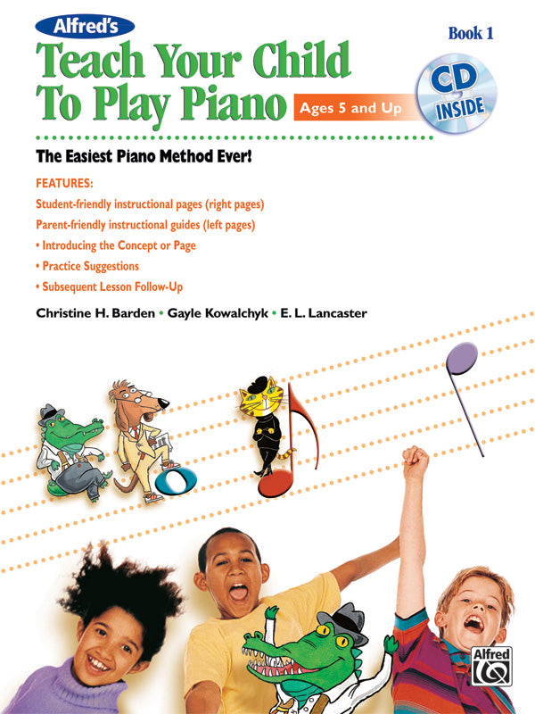 Alfred's Teach Your Child to Play Piano, Book 1 Cover Image
